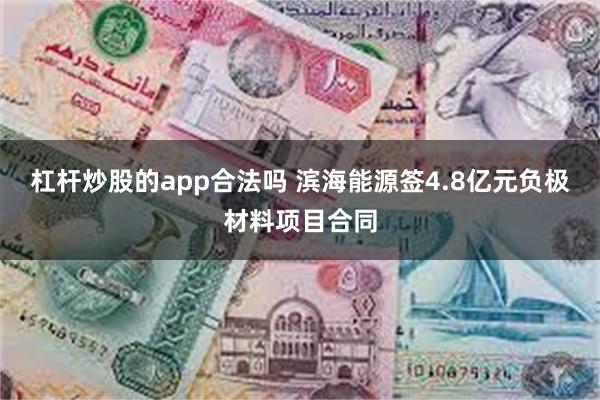 杠杆炒股的app合法吗 滨海能源签4.8亿元负极材料项目合同